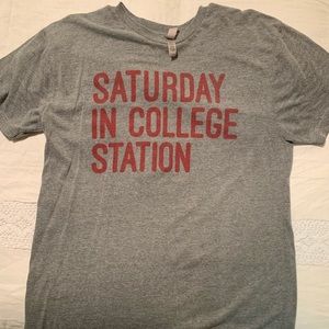 Graphic tee | “Saturday in College Station” | Lg